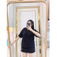 ราคา ชุดเซตโปโลสาวอวบ งานปักเสื้อ กระโปรง (22160948271)