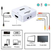 ราคา HDMI แปลงเป็น RCA AV อะแด็ปเตอร์ CVBS HD 1080 จุด MINI HDMI2AV ตัวแปลงวิดีโอสีขาว (2943862874)