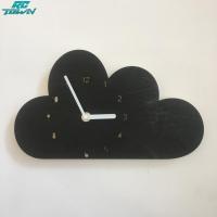 ราคา Basswood ห้องเด็กนาฬิกาแขวนผนังรูปร่างเมฆน่ารักนาฬิกาไร้เสียงการตกแต่งที่สวยงาม (21368014364)