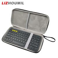 ราคา LIZHOUMIL Keyboard Storage Case EVA Hard Shell Travel Storage Bag Dustproof Portable Case Compatible For K380 Magic Mini Keyboard (21906498310)