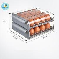 ราคา NEW กล่องใส่ไข่ ลิ้นชักเก็บของ กล่องเก็บไข่ ที่ใส่ไข่ แบบลิ้นชัก มี2ชั้นใส่ได้32ใบ วางซ้อนกันได้ แช่ในตู้เย็น จัดเก็บง่าย มีให้เลือก 2 สี (19643378962)