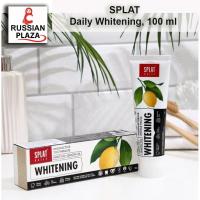 ราคา ยาสีฟัน SPLAT Daily Whitening toothpaste ยาสีฟันฟอกสีฟันให้ขาวสะอาด บำรุงเหงือกและฟัน ขนาด 100 กรัม สุดยอดผลิตภัณฑ์ขายดีแบรนด์ดังในรัสเซีย (17722121970)