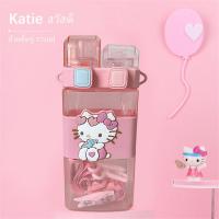 ราคา กระบอกน้ำเด็ก กระติกน้ำทรงสี่เหลี่ยมลายการ์ตูนสุดน่ารัก หลอดเด้ง พร้อมสายสะพาย ขนาด 520 mL kHKmLNDH th (21432116336)