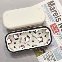 ราคา กล่องใส่แว่นตาใส Hello Kitty น่ารัก แว่นกันแดดผู้ชายและผู้หญิงมูลค่าสูงกล่องเก็บแว่นตาสายตาสั้นสำหรับนักศึกษาวิทยาลัย (22148916793)