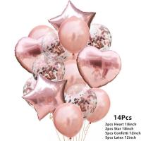 ราคา Wedding Decorations Rose Gold Bride To Be Letter Foil Ballon Bride Veil Sash Headband Bridal Shower Bachelorette Party Supplies (19975023607)