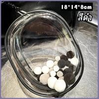ราคา พร้อมส่งกระเป๋าลาบูบู้ กระเป๋าตุ๊กตาpvcใส ใส่น้องลาบูบู้ได้พอดี ขาว ดำ ไม่รวมตุ๊กตา (22073644123)