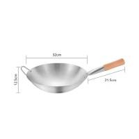 ราคา กระทะก้นลึก กระทะก้นลึก กระทะสแตนเลส 30ซม 32ซม 34ซม 36ซม 38ซมcm กระทะก้นลึก กะทะสแตนเลส กะทะจีน กระทะผัด กระทะทอด กระทะสแตนเลสอย่างดี กระทะไ (20521413447)