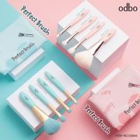 ราคา ชุดแปรง 4 ชิ้น แถม กระเป๋าสีพาสเทล OD844 Odbo Perfect Brush Set 4 pc (6672302565)