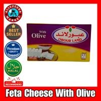ราคา Feta Cheese With Olive 250 G جبن فيتا بطعم الزيتون EXP 13 12 2024 (22130622817)
