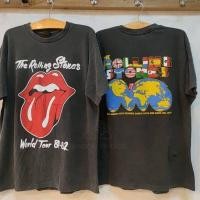 ราคา THE ROLLING STONES WORLD TOUR 81 82 เสื้อวง เสื้อทัวร์ (21498064192)