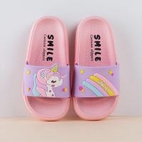 ราคา IP รองเท้าแตะเด็กรูปยูนิคอร์นรองเท้าแตะสำหรับใส่ในบ้านพื้นนุ่มกันลื่นลายการ์ตูนน่ารัก (18970410673)