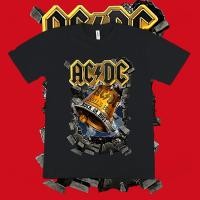 ราคา ACDC Hells Bell Christmas T shirt เสื้อยืดวง Heavy Metal Rock วันคริสต์มาส (20747316471)