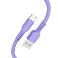 ราคา OWIRE Micro USB Type c IP Cable สายเคเบิล Micro USB 2 4A ที่ชาร์จเร็วสำหรับ Macaron Silicone Microusb Cable Data Transfer For Xiaomi Samsung Huawei Honor iP 14 13 12 (10502141749)