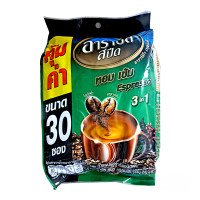 ราคา กาแฟ 3in1 โรบัสต้าผสมอาราบิก้า อาราบัสสปีด Espresso หอมเข้ม 18 กรัม X 30 ซอง (22144804203)