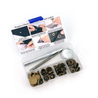 ราคา ชุดตอกกระดุมแป๊ก เครื่องมือตอกกระดุม พร้อมกระดุมแป๊ก 10 ชุด ขนาด 1 5 ซม 1 2 ซม และ 1 ซม (21985264952)