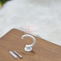 ราคา ตะขอ ตะขอแขวนม่าน ตะขอเกี่ยวสายรวบม่าน ตะขอม่าน ตะขอRH032 ตะขอผ้าม่าน ตะขอเกี่ยวผ้าม่าน ตะขออเนกประสงค์ ราคา คู่ 2ชิ้น (17229691756)