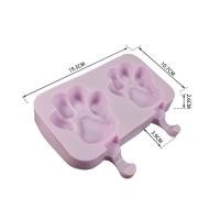 ราคา ที่ทำไอติม แม่พิมซิลิโคน New Silicone Ice Cream Mold Popsicle Molds DIY Homemade Cartoon Ice Cream Popsicle Ice Pop Maker Mould (2803458574)