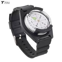 ราคา Tzou เข็มทิศชนิดข้อมือกันน้ำแบบพกพาความแม่นยำสูงเข็มทิศประเภทนาฬิกาข้อมือ (21399202714)