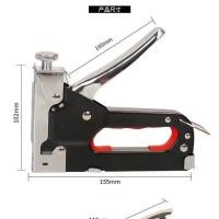 ราคา เครื่องยิงแม็กสำหรับยิงไม้ ยิงผ้างานโปสเตอร์ต่างๆงานเบาะเครื่องยิงแม็กซ์ ขนาด 4 14 มม เก้าอี้หนังพลาสติกแถมฟรี ลวดแม็กซ์ 600นัด Professional Staple Gun 4 14MM (19648737926)