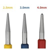 ราคา ดอกเหล็กนำศูนย์ เหล็กตอกนำศูนย์ ชุด 3 ชิ้นสีดำ 1 5 2 5 3 4 มม ดอกเจาะทำตำแหน่ง (21420706079)