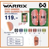 ราคา WARRIX สนับแข้งเด็ก วอริกซ์สปอร์ต รหัส WS 231FBKCL01 SHIN GUARDS ของแท้100 (17846102159)