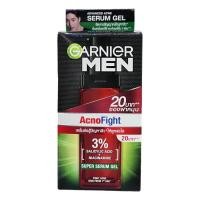 ราคา 1กล่อง 6ซอง 7 ml Garnier men Acnofight Power white 1กล่อง 6ซอง 7 ml การ์นิเย่ เมน ครีมกล่อง ครีมซอง (21708591427)