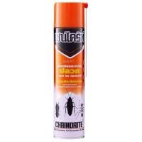 ราคา เชนไดร้ท์ 1 เชนไดร้ท์ 4 สเปรย์ป้องกันและกำจัด ปลวก ยุง มอด มด แมลงสาบ 600 มล Chaindrite1 Insects Killer Spray (14151618021)
