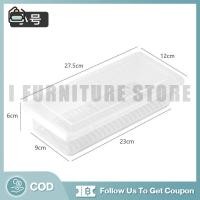 ราคา I Furniture store กล่องเก็บอาหาร กล่องใส่อาหาร กล่องเก็บผักพลาสติก มีให้เลือก 2 ขนาด กล่องเก็บของในตู้เย็น สำหรับตู้เย็น (22247115105)