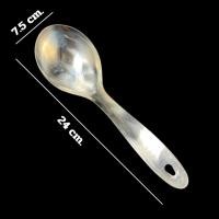 ราคา ทัพพี ทัพพีแขก ทัพพีตักอาหาร สแตนเลส อย่างดี มีหูแขวน ช้อนตักข้าวสแตนเลส (22228535745)