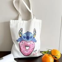 ราคา กระเป๋ากระเป๋าสะพายข้าง Stitch การ์ตูนน่ารักกระเป๋าผ้าใบกระเป๋าสะพาย (22089689448)