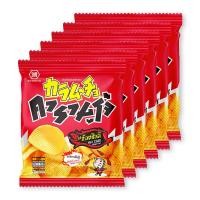 ราคา คารามูโจ้ มันฝรั่งทอดกรอบแผ่นหยัก รสฮ็อตชิลลี่ 40 กรัม 4 ห่อ แพ็ค (22023140498)