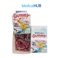 ราคา Biopharm Gummy ไบโอฟาร์ม กัมมี่ วิตามินเคี้ยว วิตามิน รวมรส คละรส จำนวน 1 กล่อง บรรจุ 40 เม็ด 01642 (16678269485)