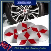 ราคา ฝาครอบดุมล้อศูนย์ล้อรถ XSD 4ชิ้น เซ็ต56มม สติ๊กเกอร์ตบแต่งสำหรับตรารถยนต์ Mitsubishi Xpander Triton Lancer Pajero ASX Mirage (20126534655)