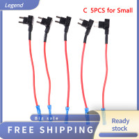 ราคา Lowest price Legend 5pcs Car Fuse Holder Add A Circuit TAP ADAPTER Micro MINI Standard ATM FUSE (21387696662)