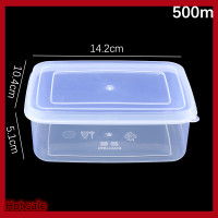 ราคา Family Flower Flash Sale กล่องพลาสติกใสสี่เหลี่ยม300 500มล กล่องเก็บของในครัวเกรดอาหารปิดผนึกสำหรับตู้เย็น (22078966164)