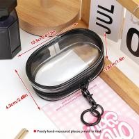 ราคา กระเป๋าหูฟังแบบพกพา กล่องบรรจุสายข้อมูล กระเป๋ามินิแบบพกพาใส่เหรียญหูฟังสาย USB กระเป๋าสตางค์กระเป๋าหูฟังอุปกรณ์เสริม กระเป๋าจัดเก็บหูฟังแบบใส มีซิป ขนาดเล็ก พกพาง่าย สําหรับเดินทางกลางแจ้ง (222343694