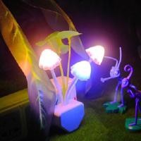 ราคา 7สีเปลี่ยน Led เห็ดดอกไม้ไฟกลางคืนโคมไฟติดผนังห้องนอนเด็กโคมไฟตกแต่ง (16543705365)