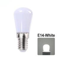 ราคา หลอดไฟ LED ขนาดเล็ก1 4ชิ้นสำหรับติดตู้เย็นสำหรับห้องครัวห้องนอนบ้าน E12 E14หลอดไฟสกรูไฟตู้แสดงผลสีขาว220V (20459755222)