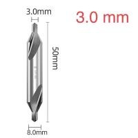 ราคา ดอกนำศูนย์ HSS 60องศา สีเงิน CENTER DRILL HSS 1มิล 5มิล (21602951715)