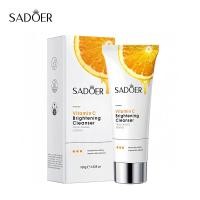 ราคา โฟมล้างหน้า Sadoer โฟมล้างหน้าเนื้อมูส Facial Cleanser โฟมล้างหน้าสีส้มเลือดโฟมล้างหน้าส้มเลือด VC ผิวหน้า (21737497095)