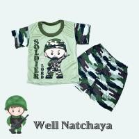 ราคา ชุดเด็กลายทหาร ชุดทหารเด็กสกีนการ์ตูน (22183425698)