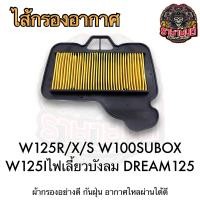 ราคา ไส้กรองอากาศ HONDA WAVE100 WAVE110I WAVE125 CLICK125 SCOOPY I PCX และ YAMAHA FINO MIO FINN SPARK (21304037862)