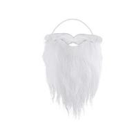 ราคา หนวดเคราซานตาคลอส1 2 3ชิ้นสำหรับงานเลี้ยงคริสต์มาสตกแต่งงานปาร์ตี้หนวดปลอมสีขาวสำหรับงานปาร์ตี้คอสเพลย์ (20072415064)