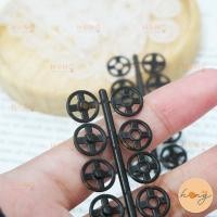 ราคา กระดุมสแน๊ป กระดุมแป๊ะไฟเบอร์ Kohinoor Snap Button มี 2สี สีดำสีใส 4ขนาด 7mm10mm13mm15mm (19523072910)