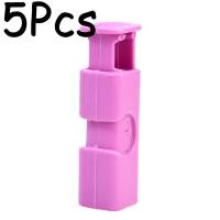 ราคา On Sale 5Pcs ตัวหนีบซีลถุงซีลเก็บขนมขบเคี้ยวอาหารแบบพกพาสำหรับเก็บที่หนีบปิดผนึกในห้องครัวเครื่องมือพลาสติก (22074726676)