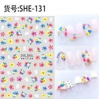 ราคา สติ๊กเกอร์ติดเล็บ 3D ลายดอกไม้ Nail Sticker 3D SHE 46 139 (8187132315)