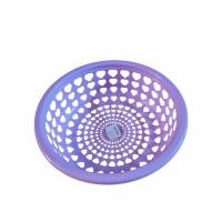 ราคา มี6สี ตะกร้า ตะแกรง กลม ตะกร้ากลม ตะกร้ากลมพลาสติก ตะกร้าพลาสติก ตะกร้าผลไม้ กระจาดก้นลึก กระจาดผลไม้ ลายหัวใจ (21085952706)