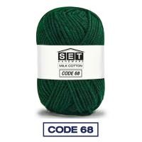 ราคา ไหมพรม ฝ้าย สำหรับถักโครเชต์ ไหมพรมคอตตอนนม 4ply 25g ถักเสื้อกันหนาว กระเป๋า หมวก (22141329482)