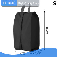 ราคา Tghe กระเป๋ารองเท้าไนล่อนแบบพกพาถุงรองเท้าอเนกประสงค์พับเก็บได้สำหรับการเดินทางกลางแจ้งกันฝุ่นกระเป๋าเป้กันน้ำรองเท้า (20978155520)