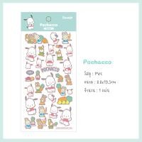 ราคา สติกเกอร์ Sanrio น่ารัก สติกเกอร์ตกแต่ง PVC ซานริโอ้ 1 แผ่น (20979155470)